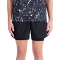 New Balance Accelerate Pacer 2 in 1 5in Pantaloncini Black
