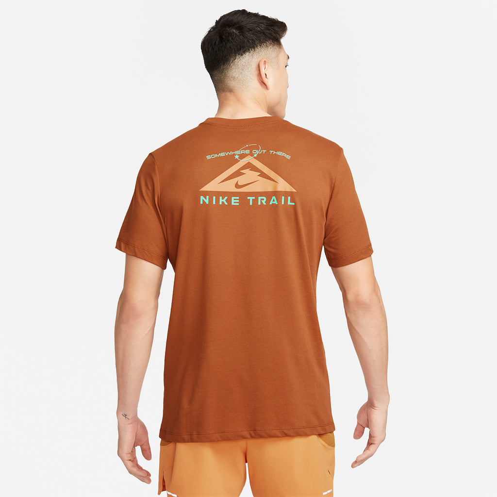 Nike Dri-FIT Off Road Print Maglietta Dark Russet