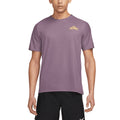 Nike Dri-FIT Solar Chase Maglietta Violet Dust/Melon Tint