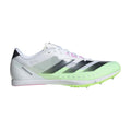 adidas adizero Distancestar Cloud White/Core Black/Green Spark
