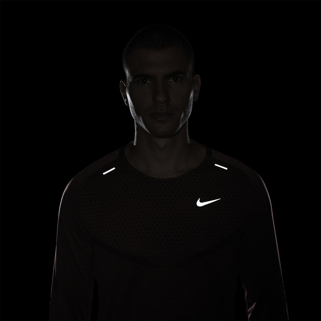 Nike TechKnit Ultra Logo Maglia Night Maroon/Cedar/Reflective Silver