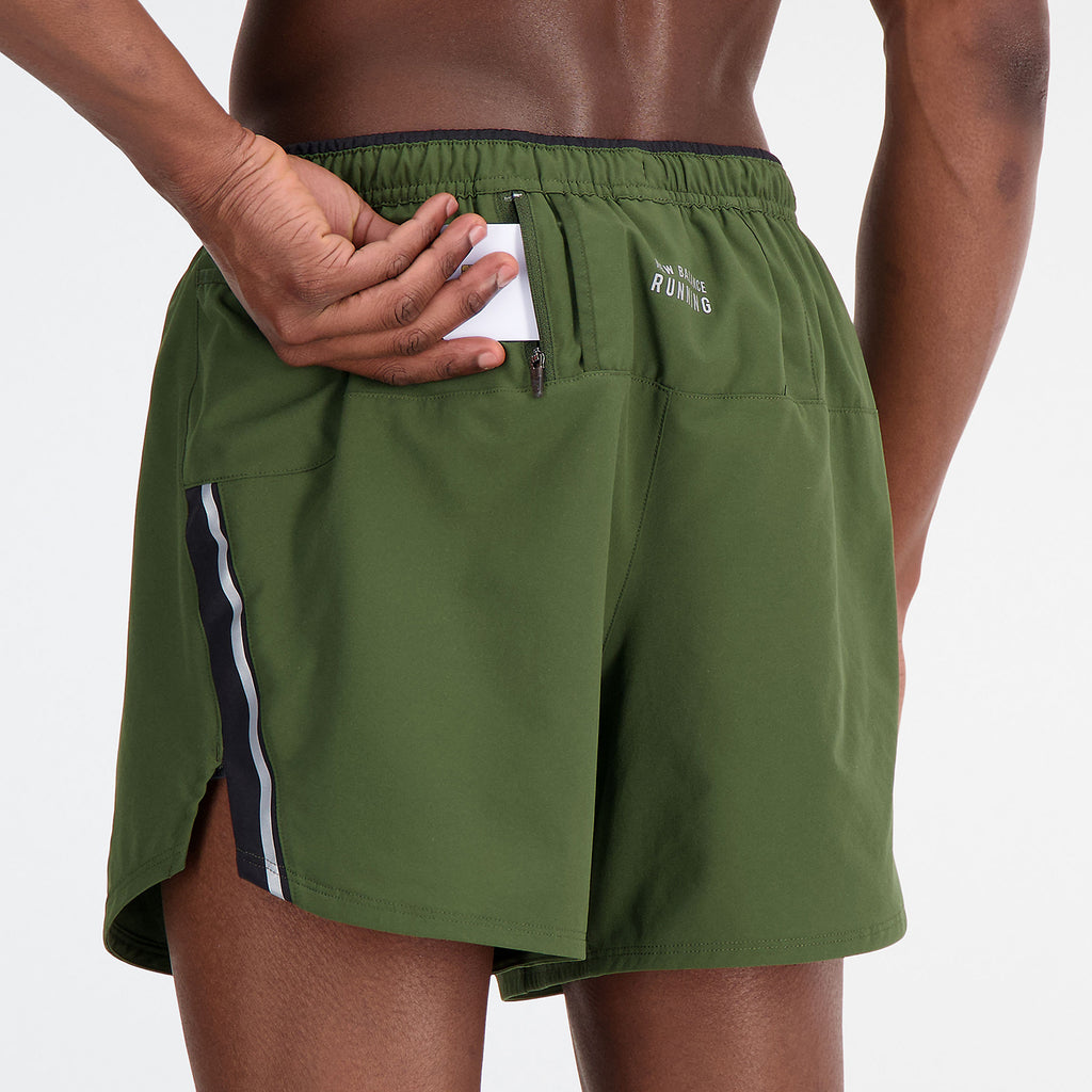New Balance Graphic Impact Run 5in Pantaloncini Kombu