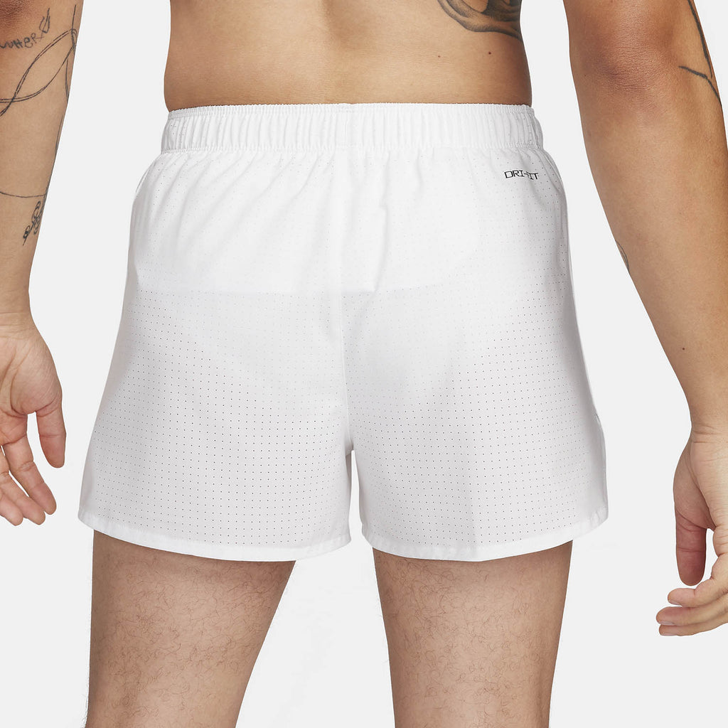 Nike Dri-FIT Fast 3in Pantaloncini Summit White/Reflective Silver