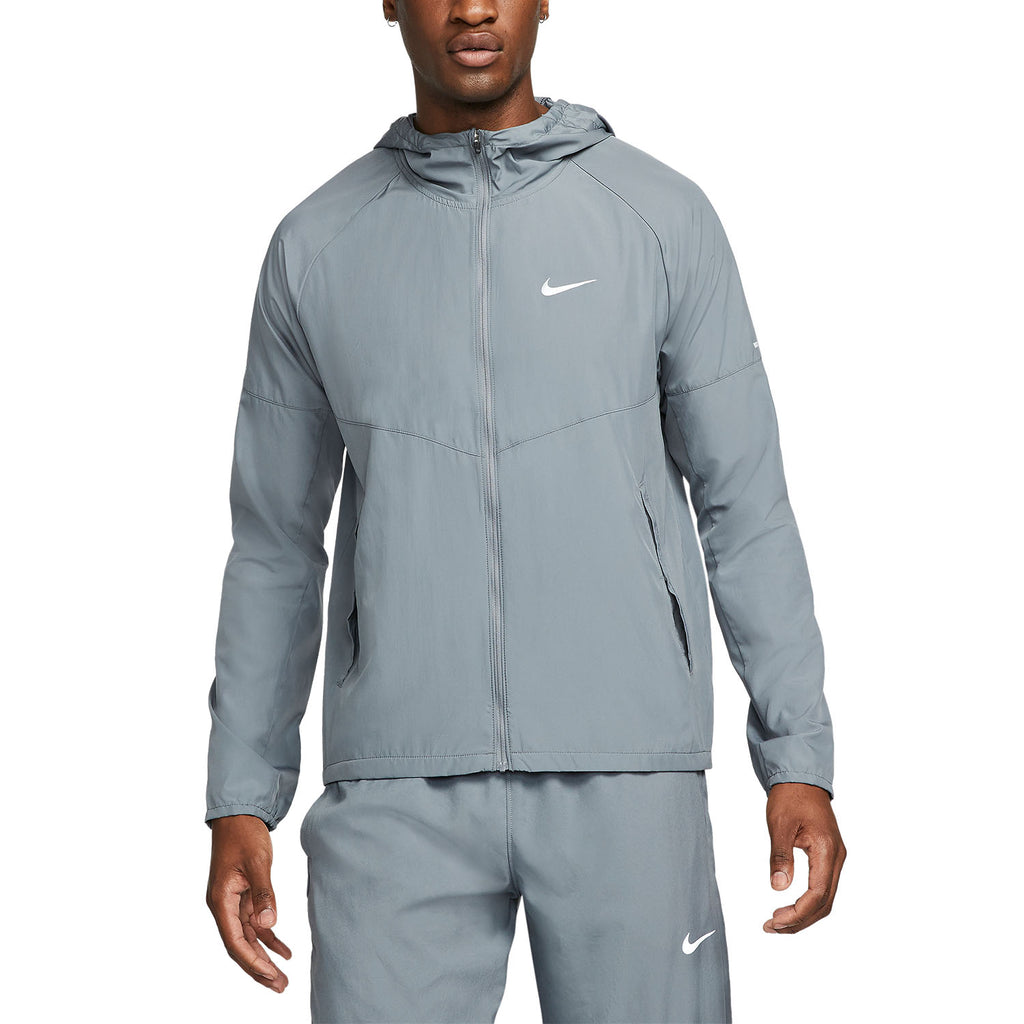 Nike Repel Miler Giacca Smoke Grey/Reflective Silver