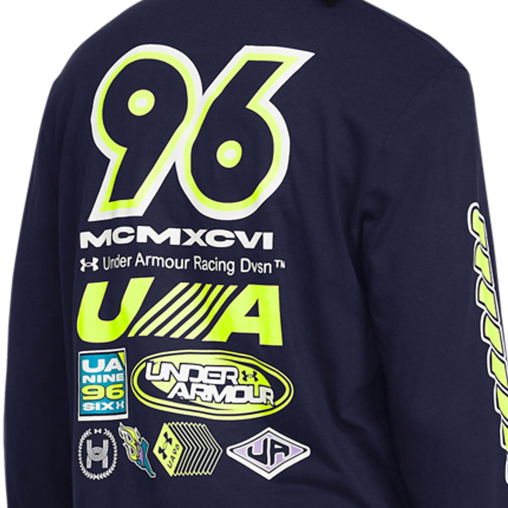 Under Armour Run Everywhere Maglia Midnight Navy/High Vis Yellow