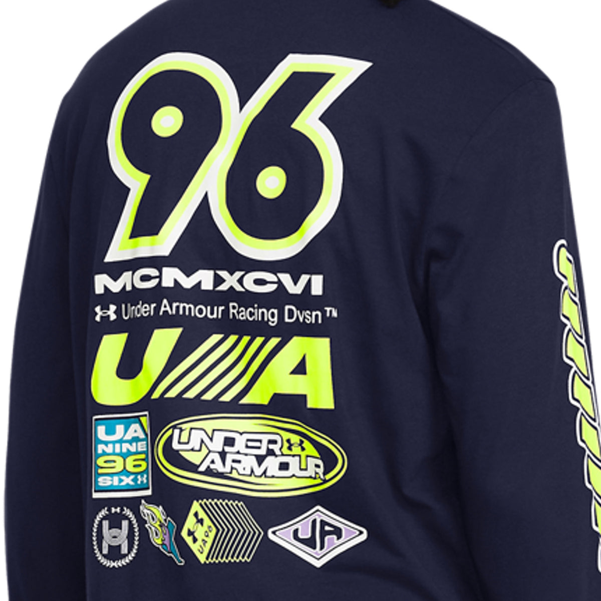 Under Armour Run Everywhere Maglia Midnight Navy/High Vis Yellow