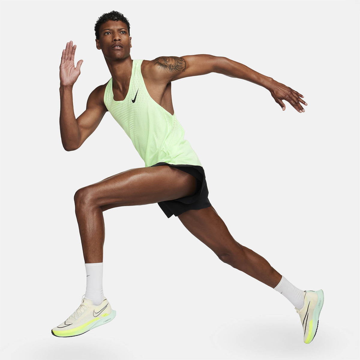 Nike Dri-FIT ADV AeroSwift Canotta Vapor Green/Black