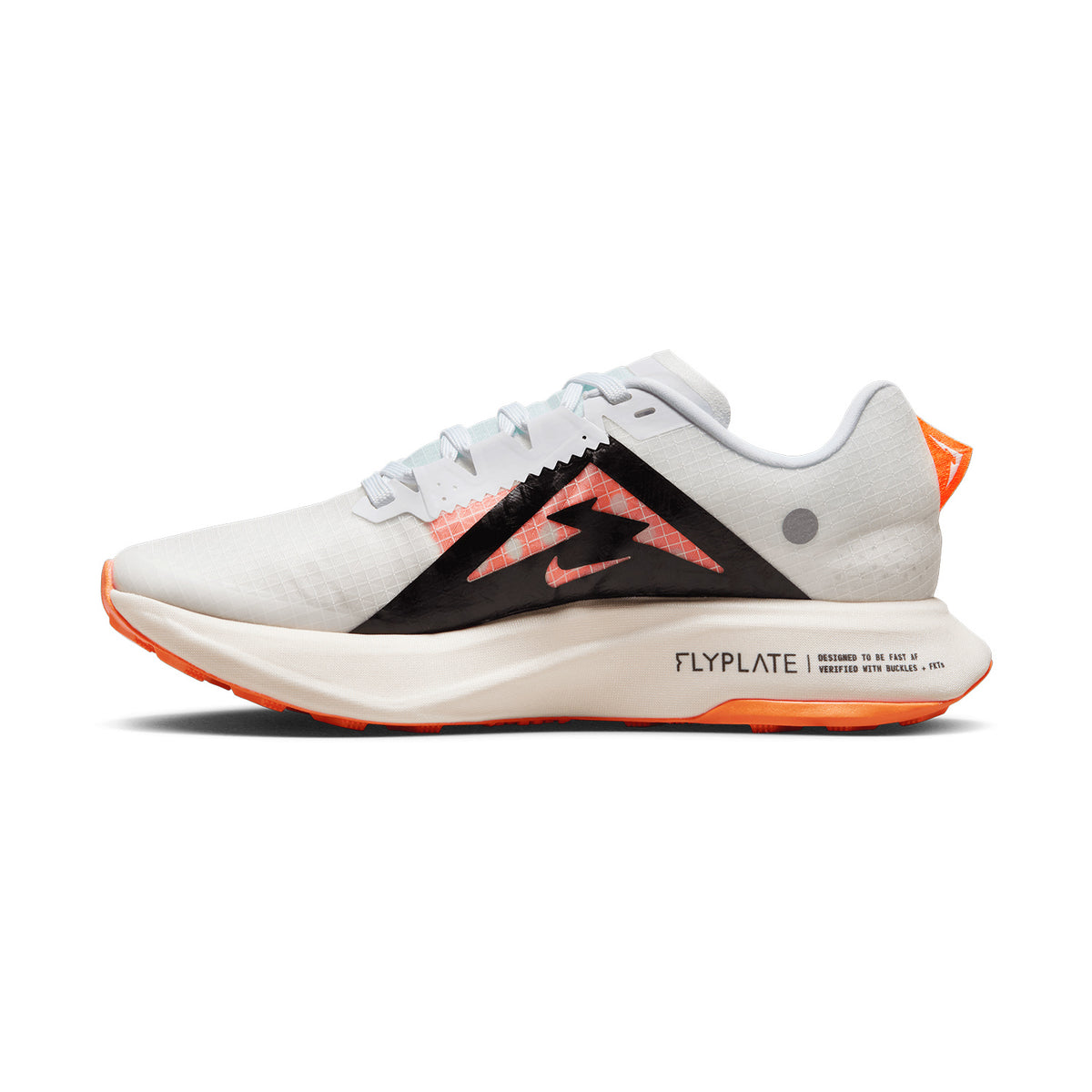 Nike Ultrafly White/Black/Total Orange/Pale Ivory