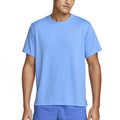 Nike Dri-FIT UV Run Division Miler Maglietta University Blue/Reflective Silver