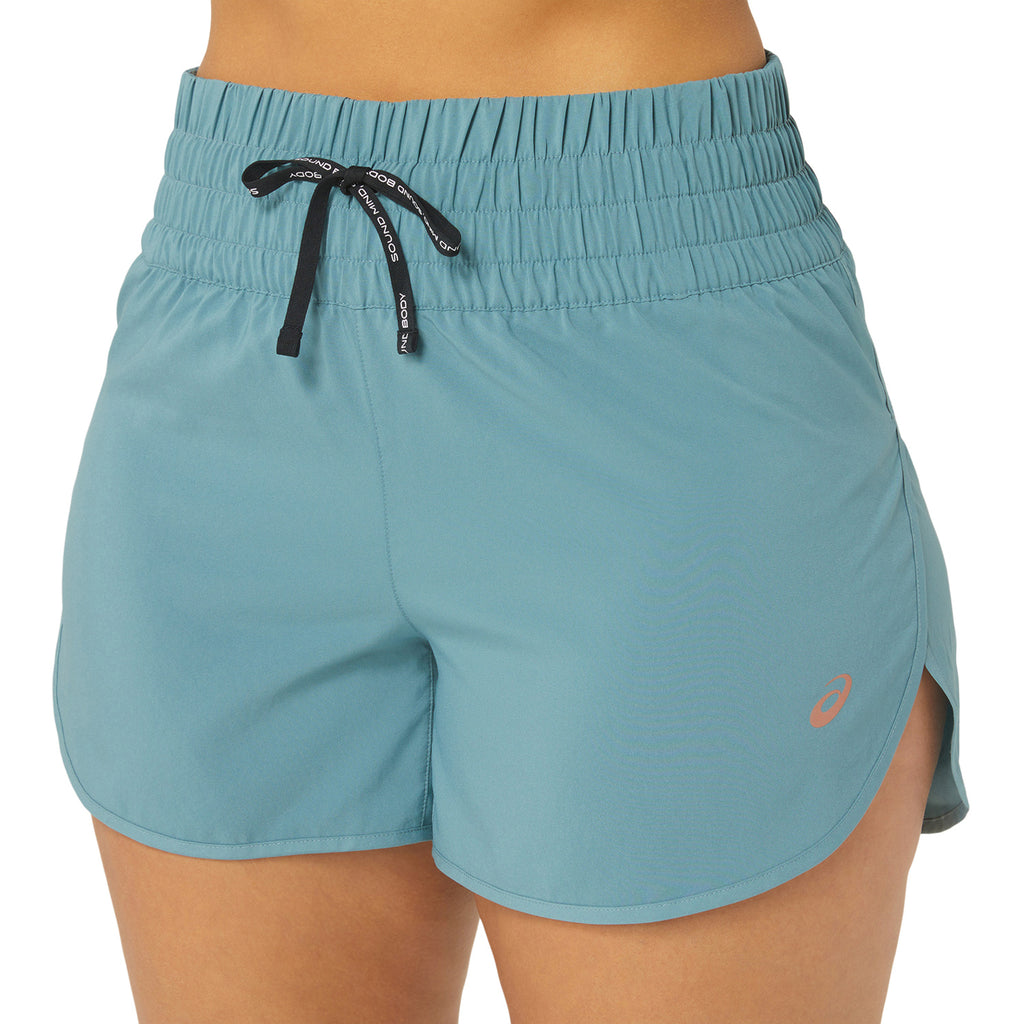 Asics Nagino 4in Pantaloncini Foggy Teal
