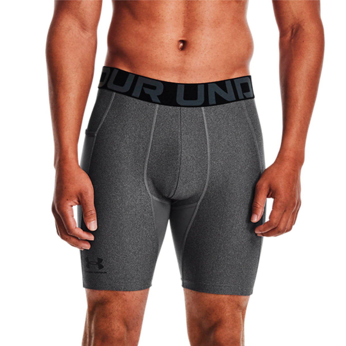 Under Armour HeatGear Calzamaglia Carbon Heather/Black