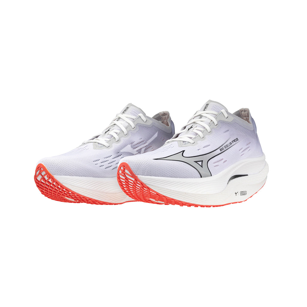 Mizuno Wave Rebellion Pro 2 White/Harbor Mist/Cayenne