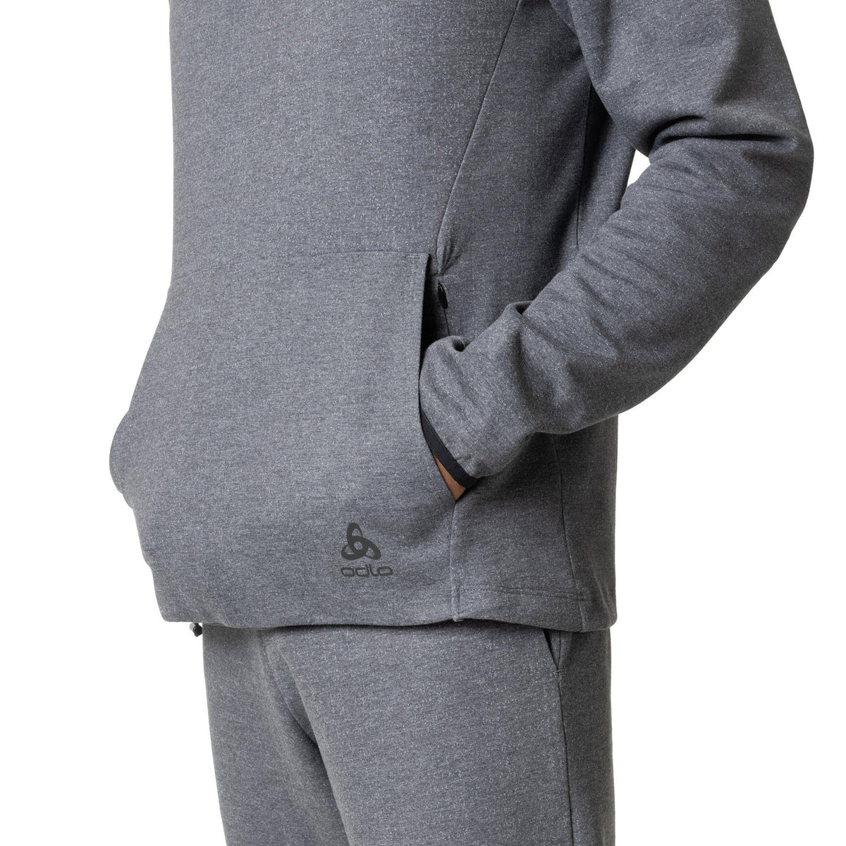 Odlo Essential Felpa Dark Grey Melange