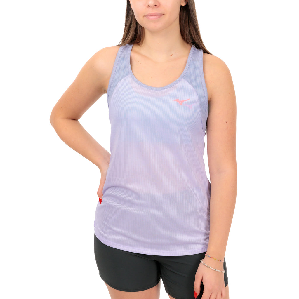 Mizuno Dryaeroflow Canotta Pastel Lilac