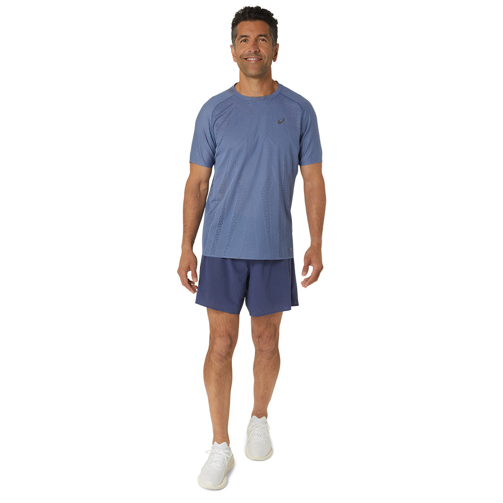 Asics Meta Run Maglietta Demin Blue