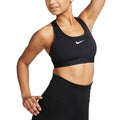 Nike Swoosh Dri-FIT Reggiseno Sportivo Black/White