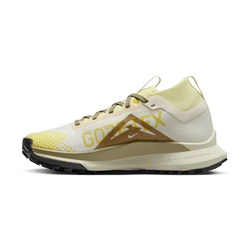 Nike React Pegasus Trail 4 GTX Pale Ivory/Neutral Olive/Luminous Green