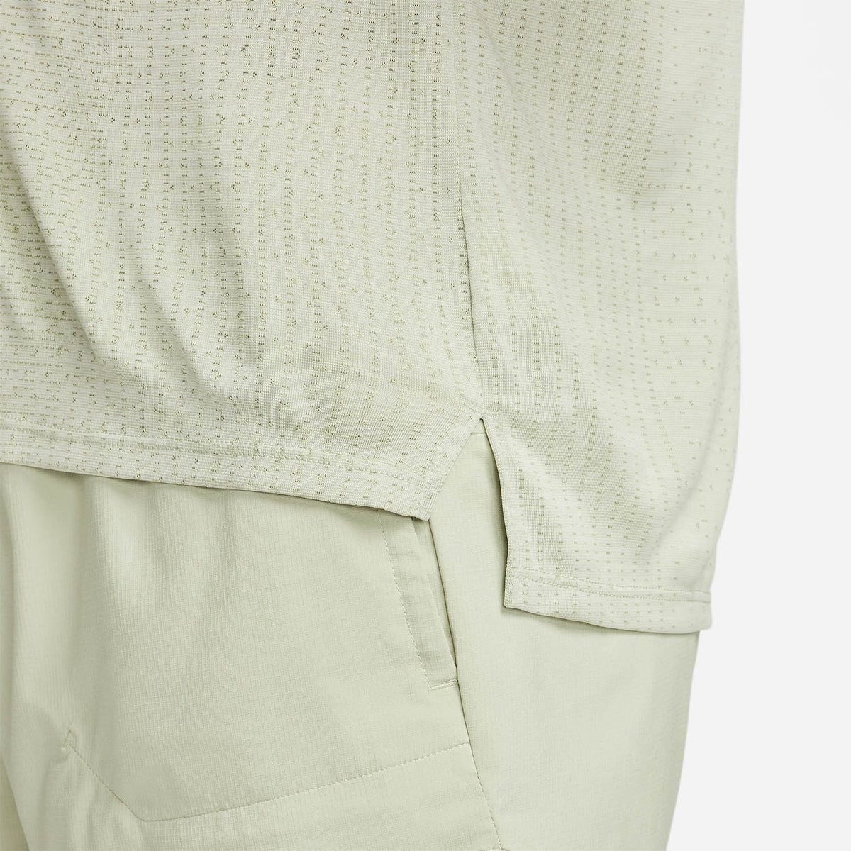 Nike Dri-FIT ADV Techknit Ultra Maglietta Olive Aura/Sea Glass/Reflective Silver