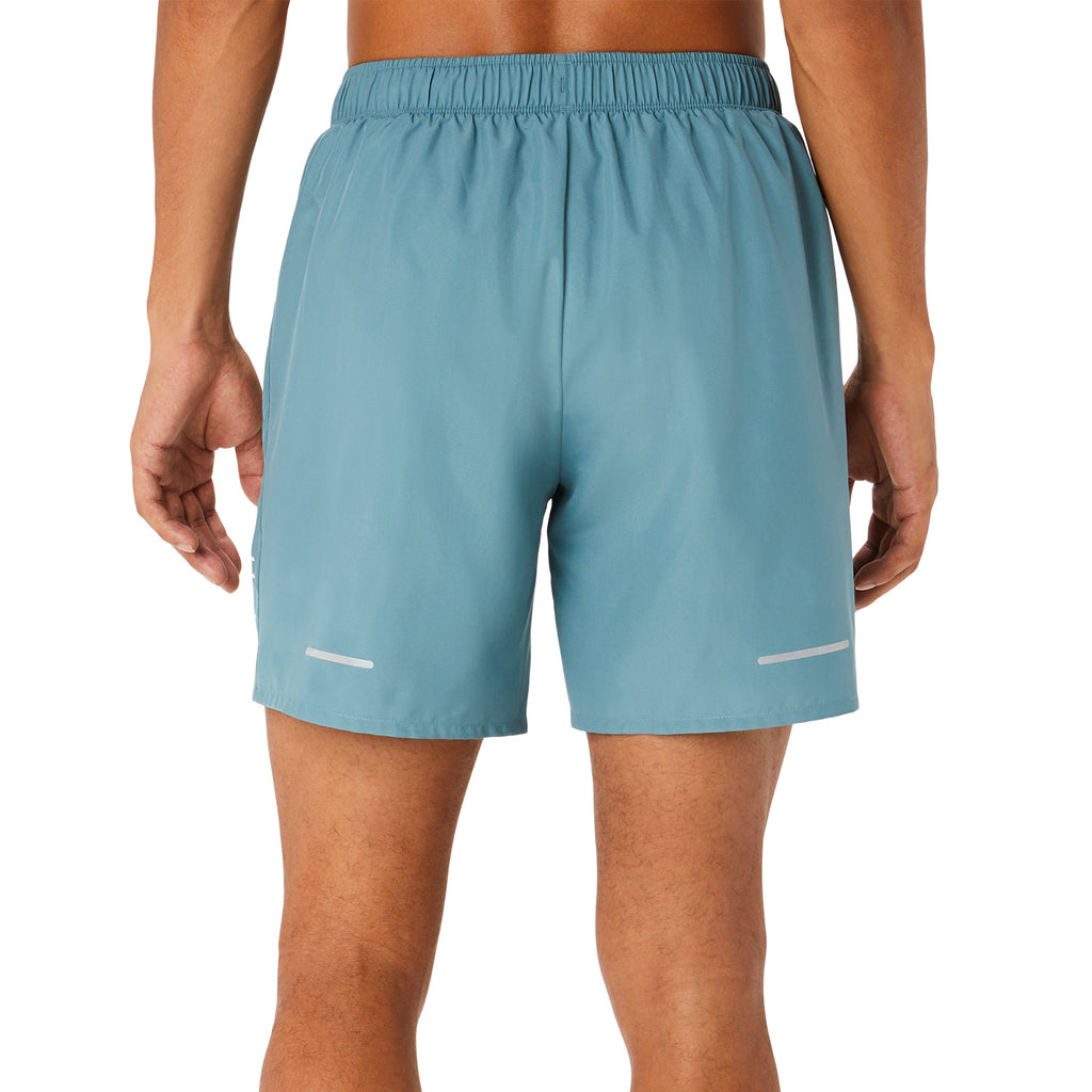 Asics Icon 7in Pantaloncini Foggy Teal/Brilliant White