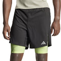 adidas HIIT Heat.RDY 2 in 1 5in Pantaloncini Black/Segrsp