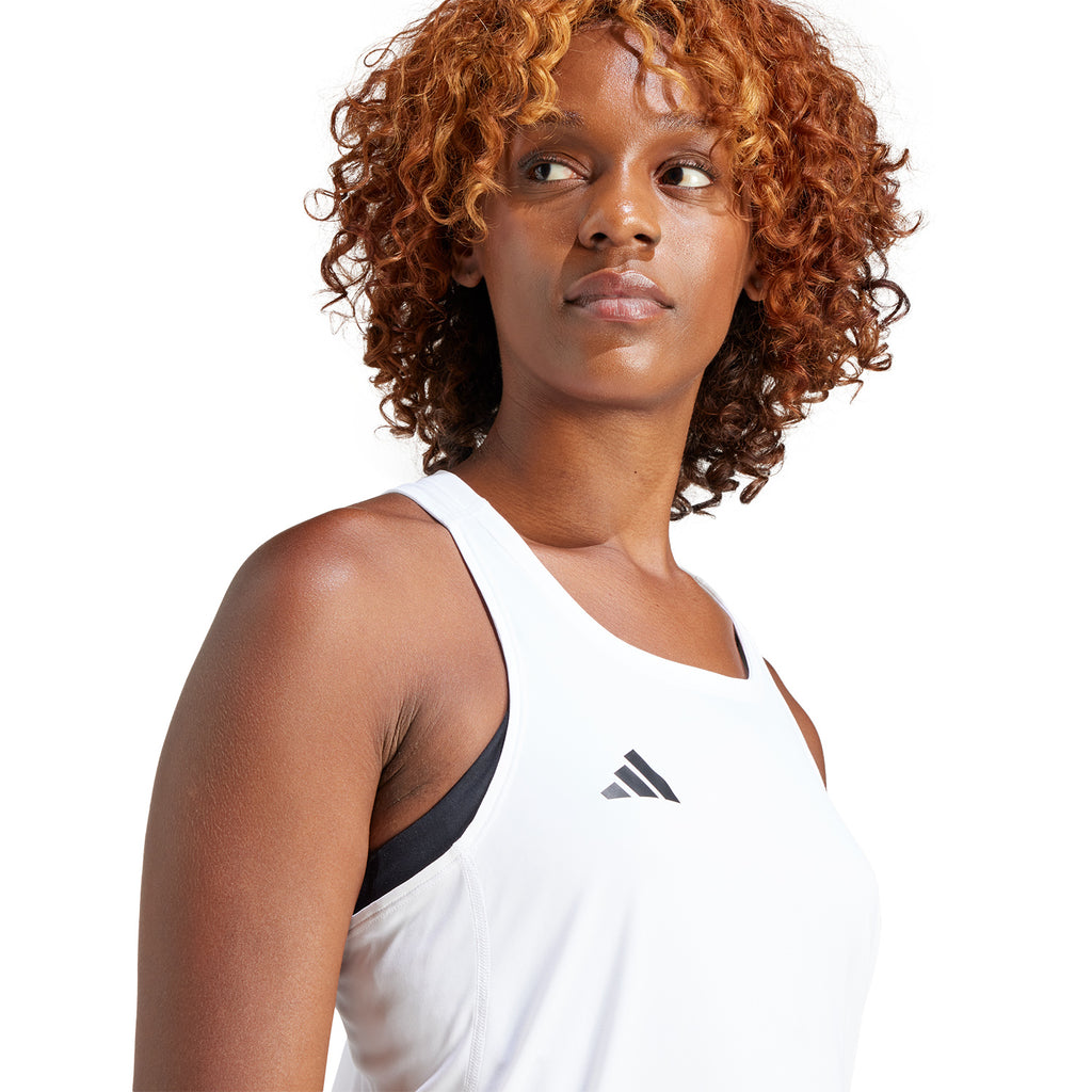 adidas Adizero Logo Canotta White