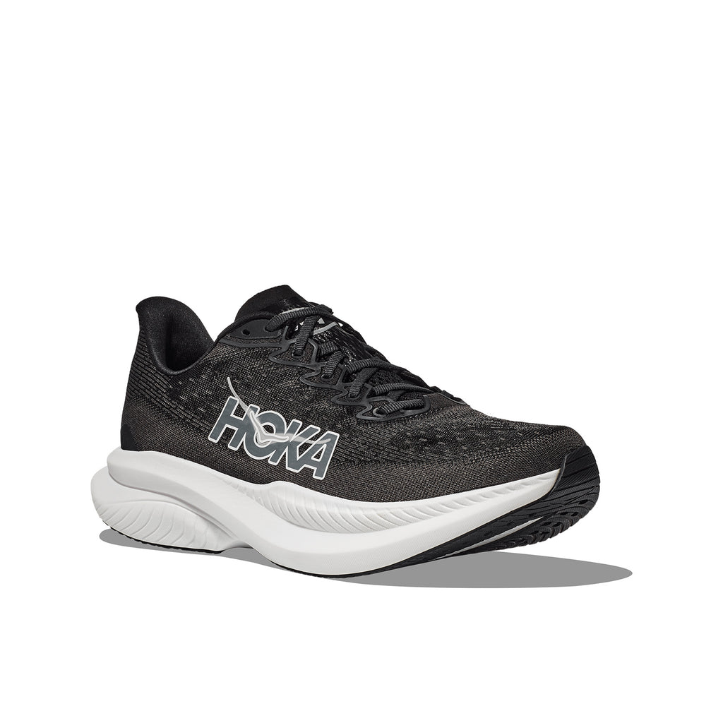 Hoka Mach 6 Wide Black/White