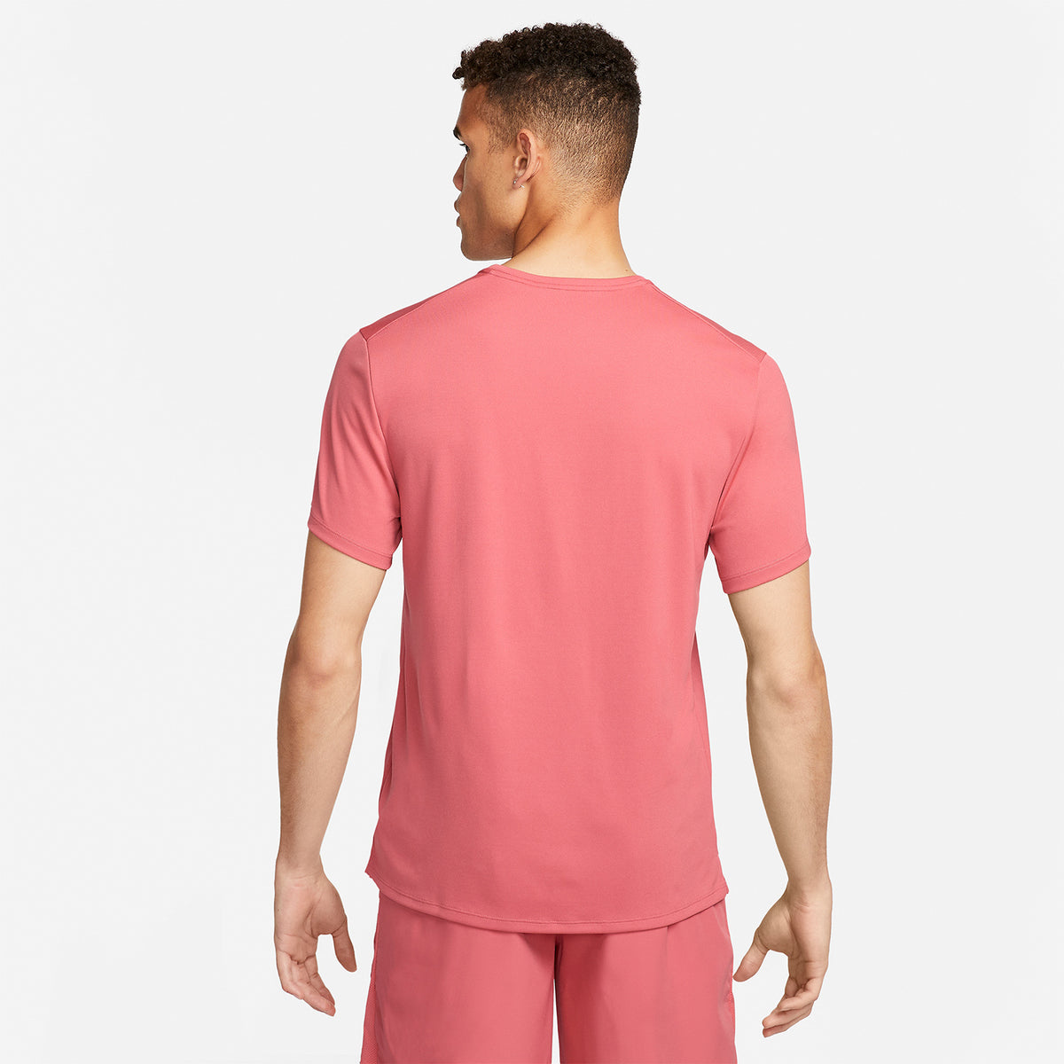 Nike Dri-FIT UV Run Division Miler Maglietta Adobe/Reflective Silver