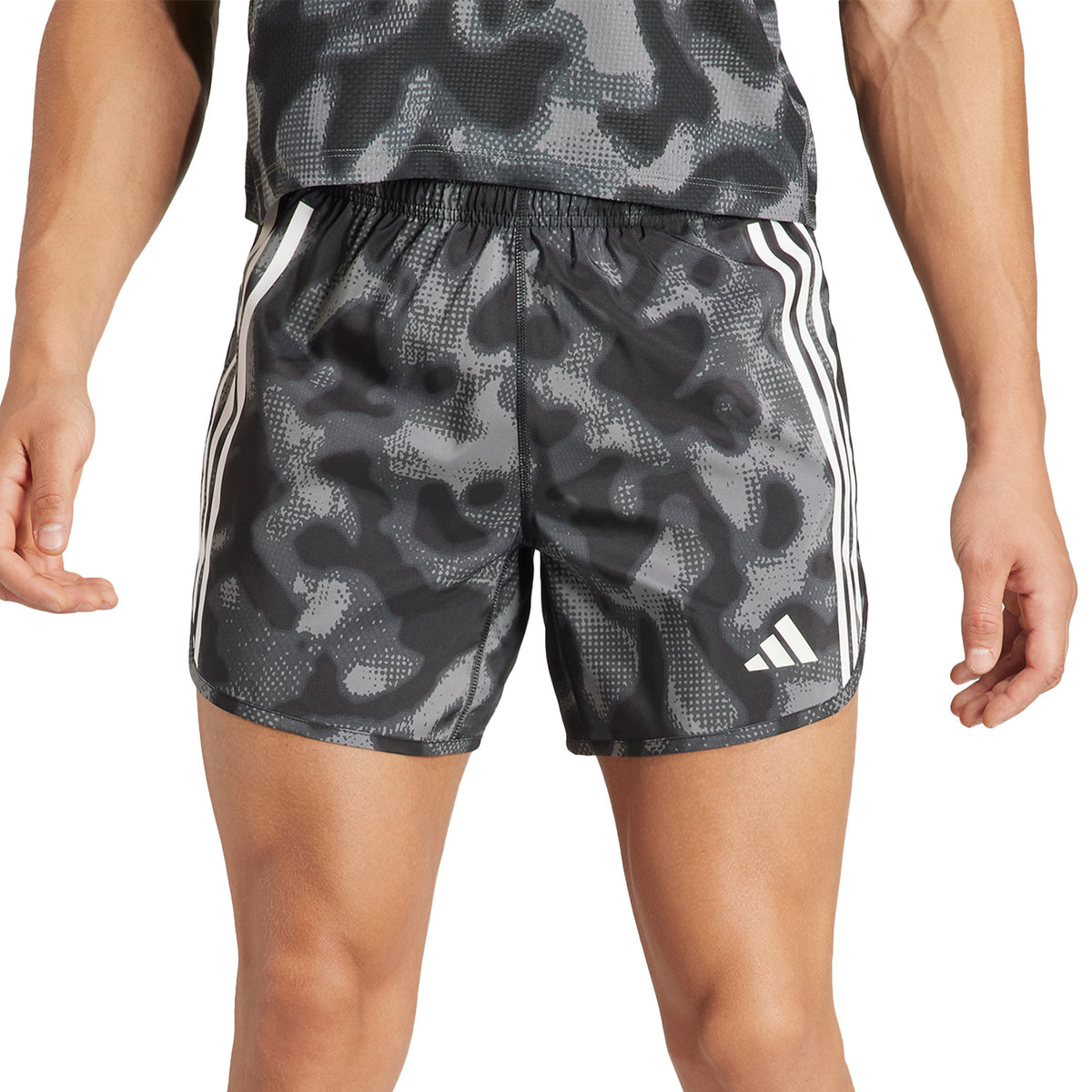 adidas Own The Run AEROREADY 5in Pantaloncini Grey Four/Grey Six/Carbon/Black