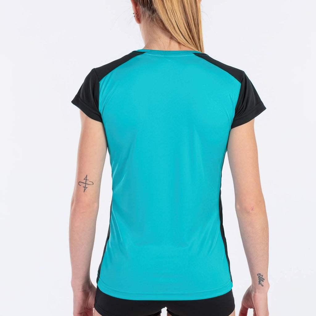 Joma Record II Maglietta Turquoise/Black