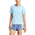 adidas 3S Own The Run Maglietta Semi Blue Burst Melange