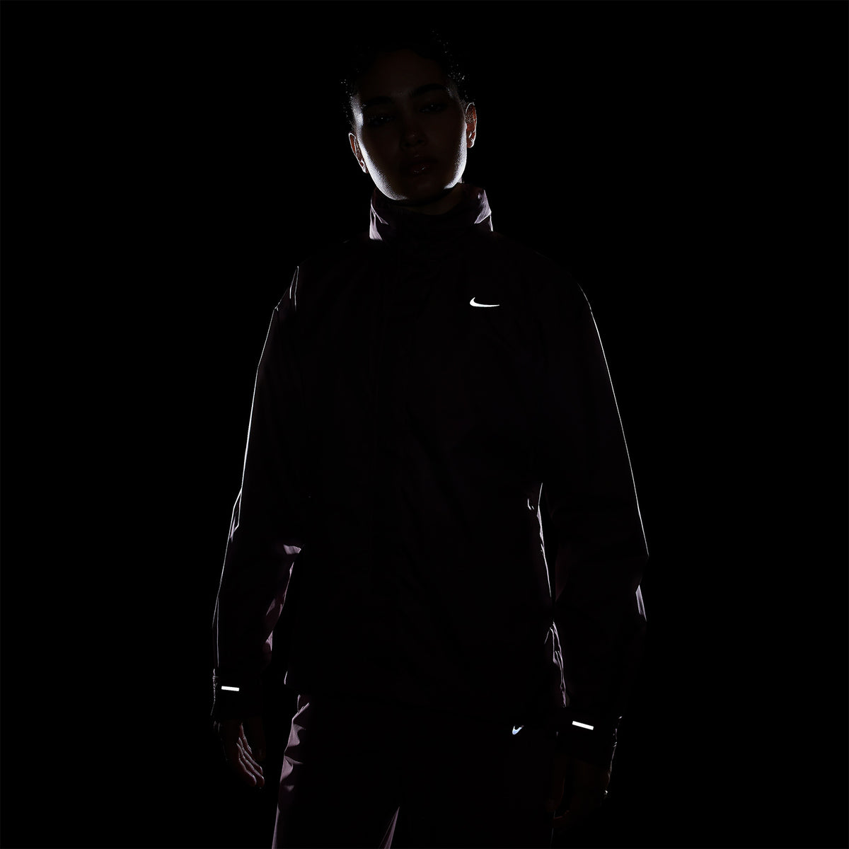 Nike Fast Repel Giacca Smokey Mauve/Black/Reflective Silver