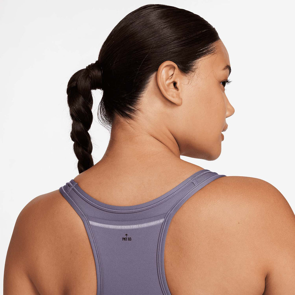 Nike Swoosh Reggiseno Sportivo Daybreak/Violet Mist/Court Purple