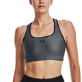 Under Armour Authentics Reggiseno Sportivo Pitch Gray/Black
