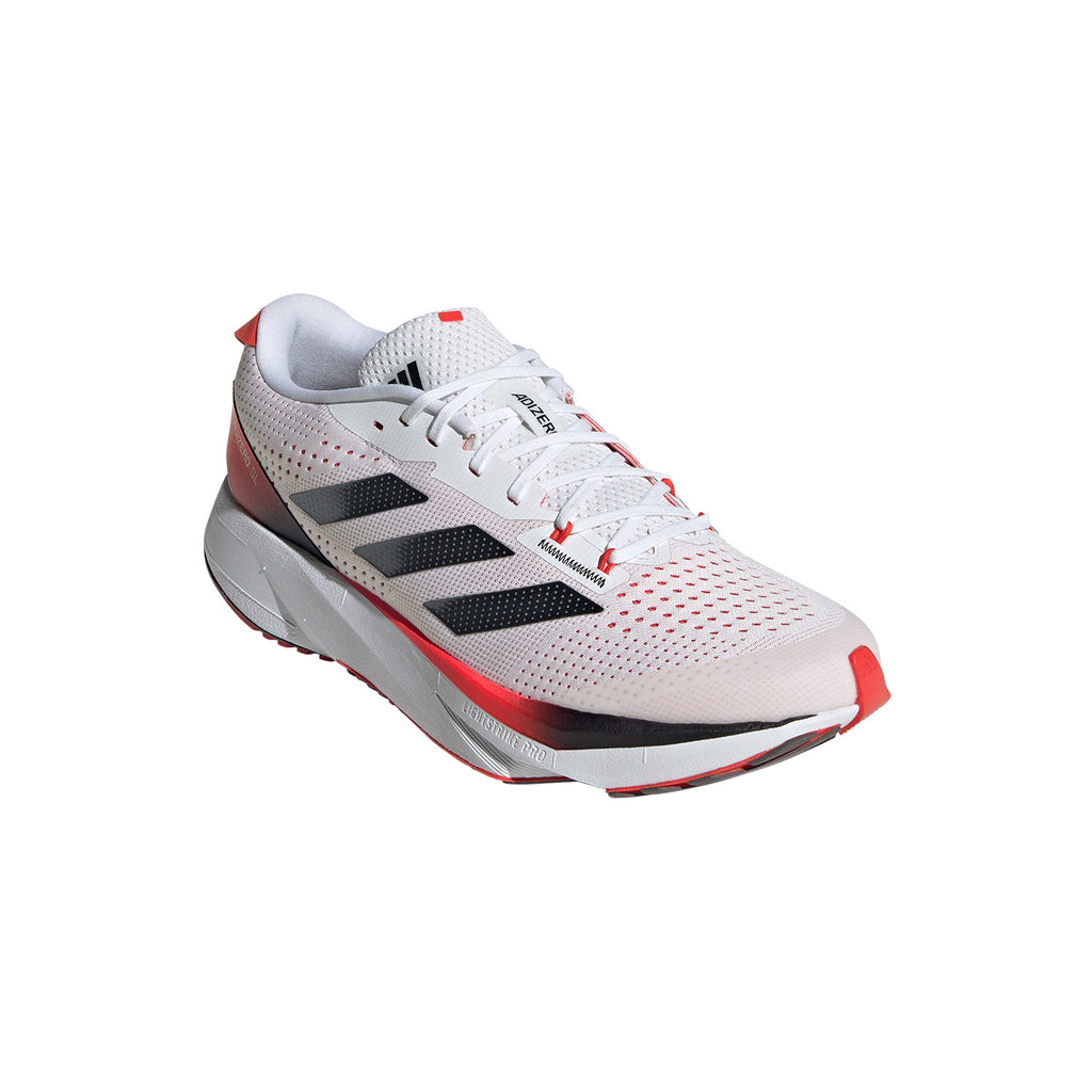 adidas adizero SL Cloud White/Core Black/Bried Red