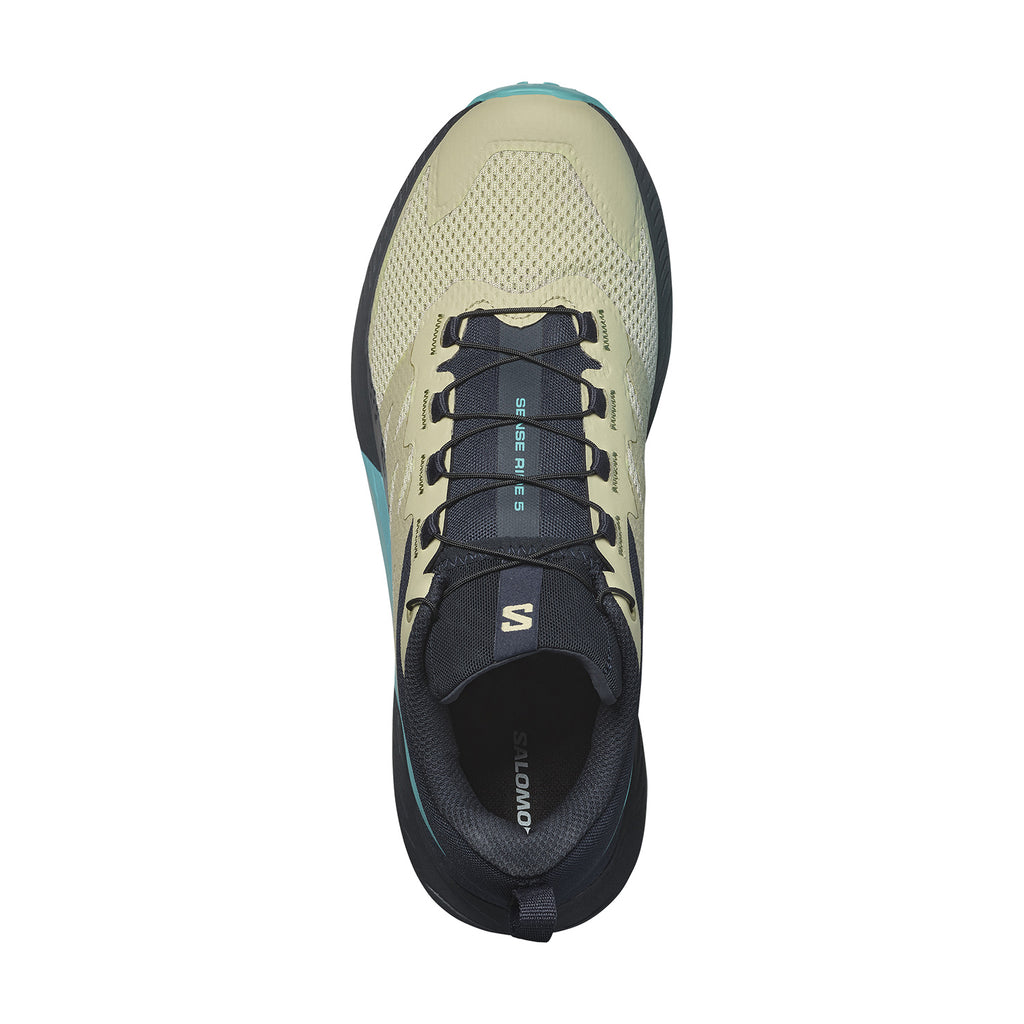 Salomon Sense Ride 5 Alfalfa/Carbon/Peacock Blue