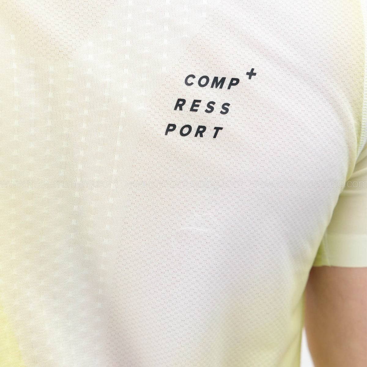 Compressport Performance Maglietta Safe Yellow