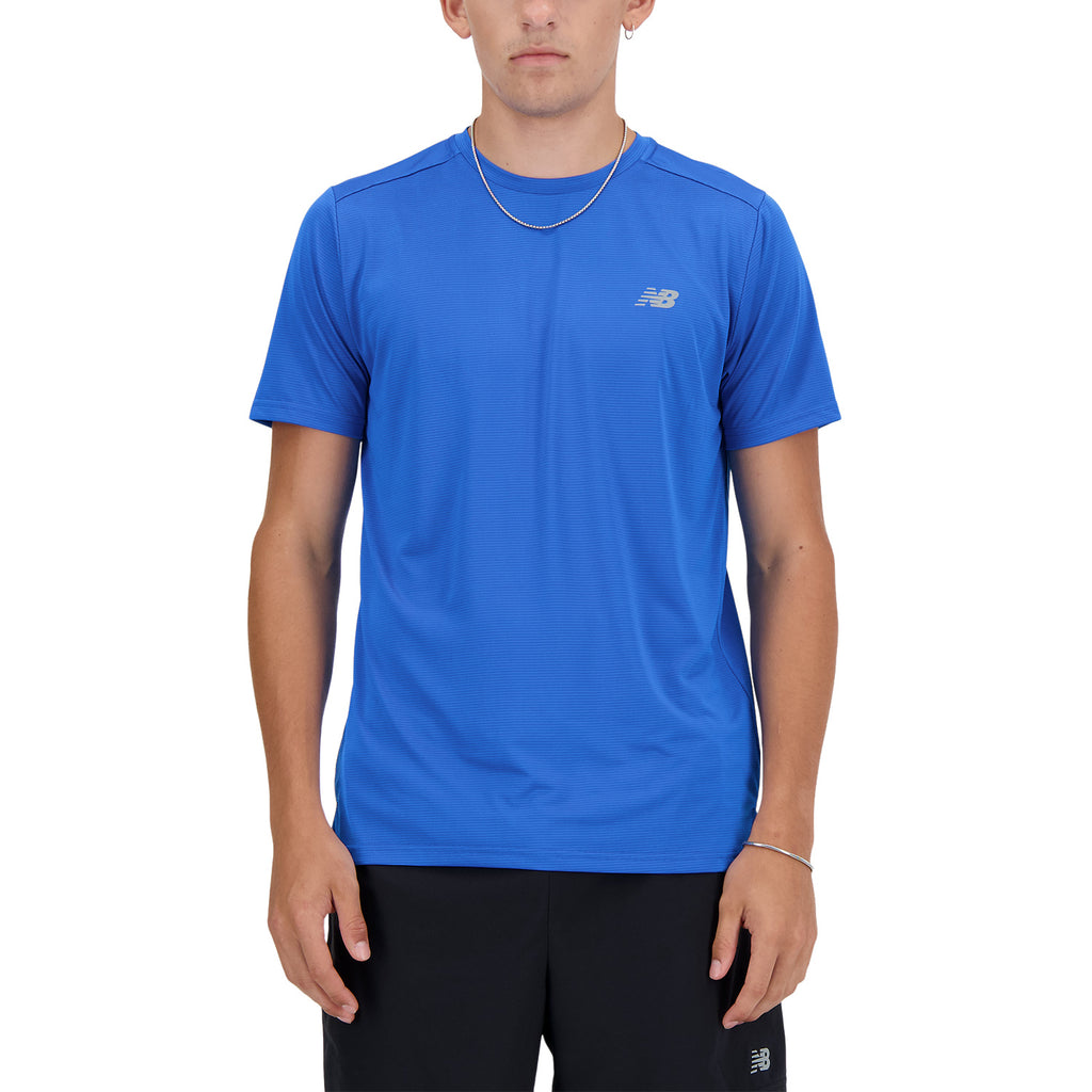 New Balance Performance Maglietta Blue Oasis