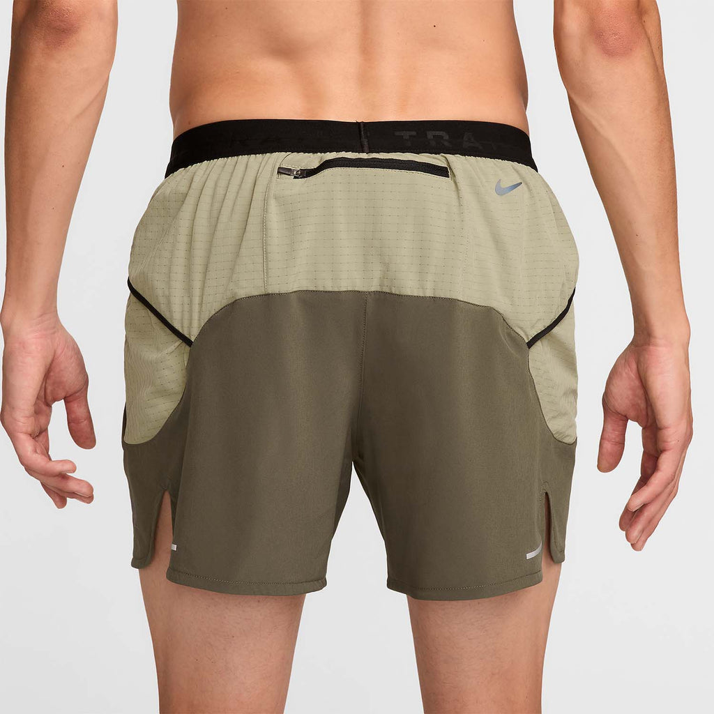 Nike Dri-FIT Second Sunrise 5in Pantaloncini Medium Olive/Neutral/Black