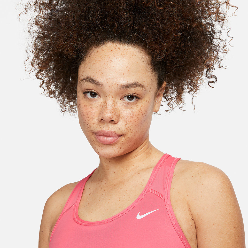 Nike Dri-FIT Reggiseno Sportivo Sea Coral/White