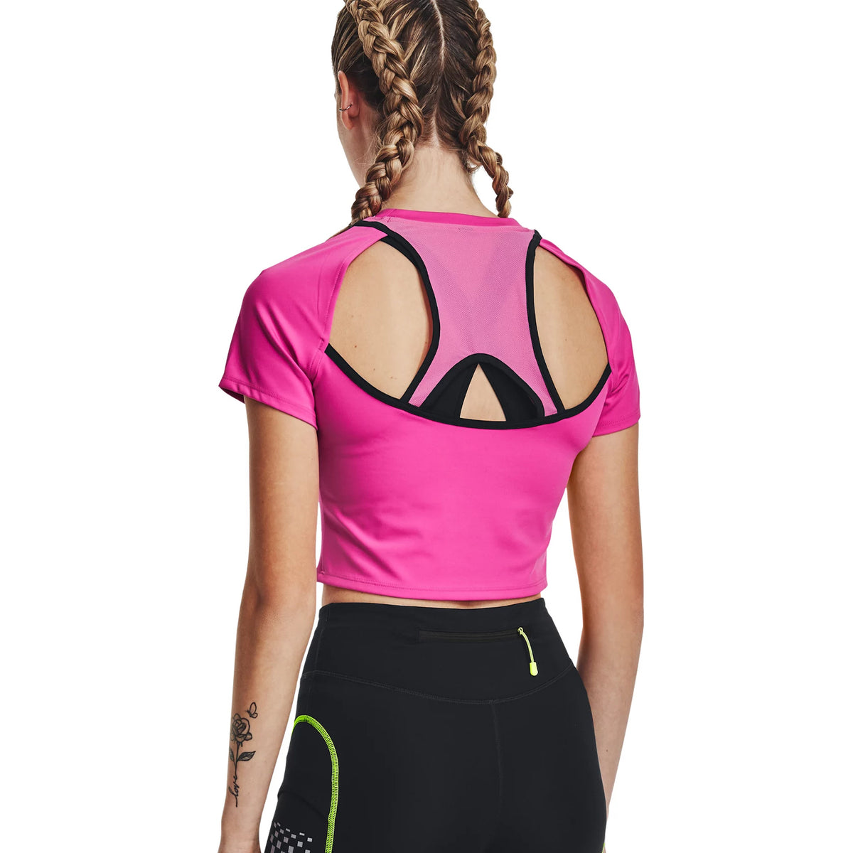 Under Armour Anywhere Maglietta Rebel Pink/Black/Reflective