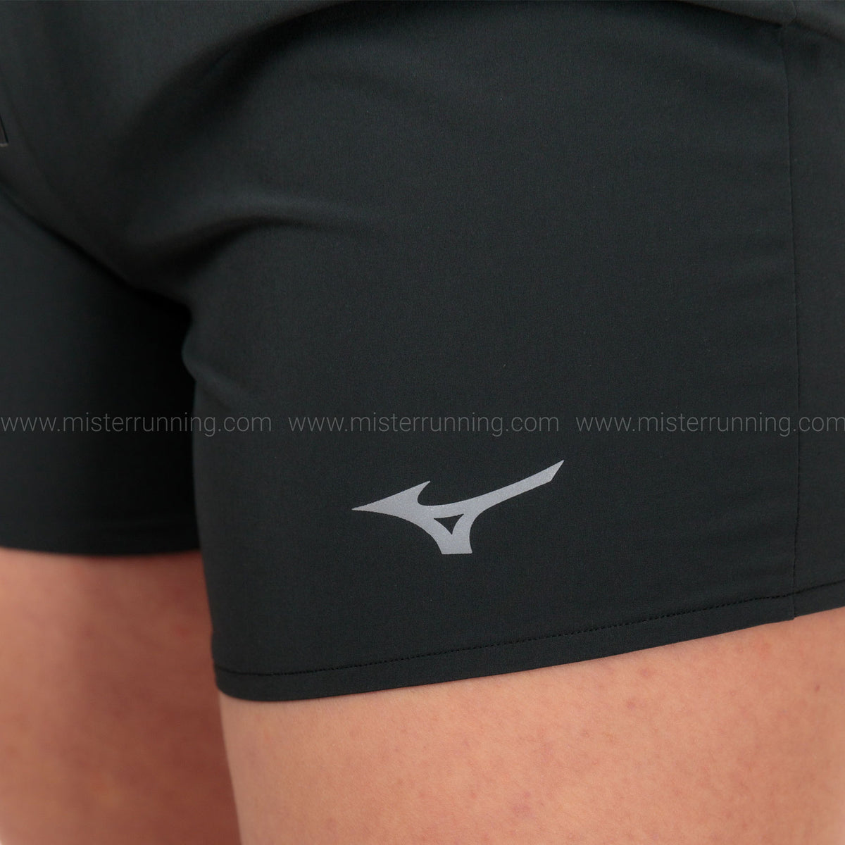 Mizuno Alpha 4.5in Pantaloncini Black