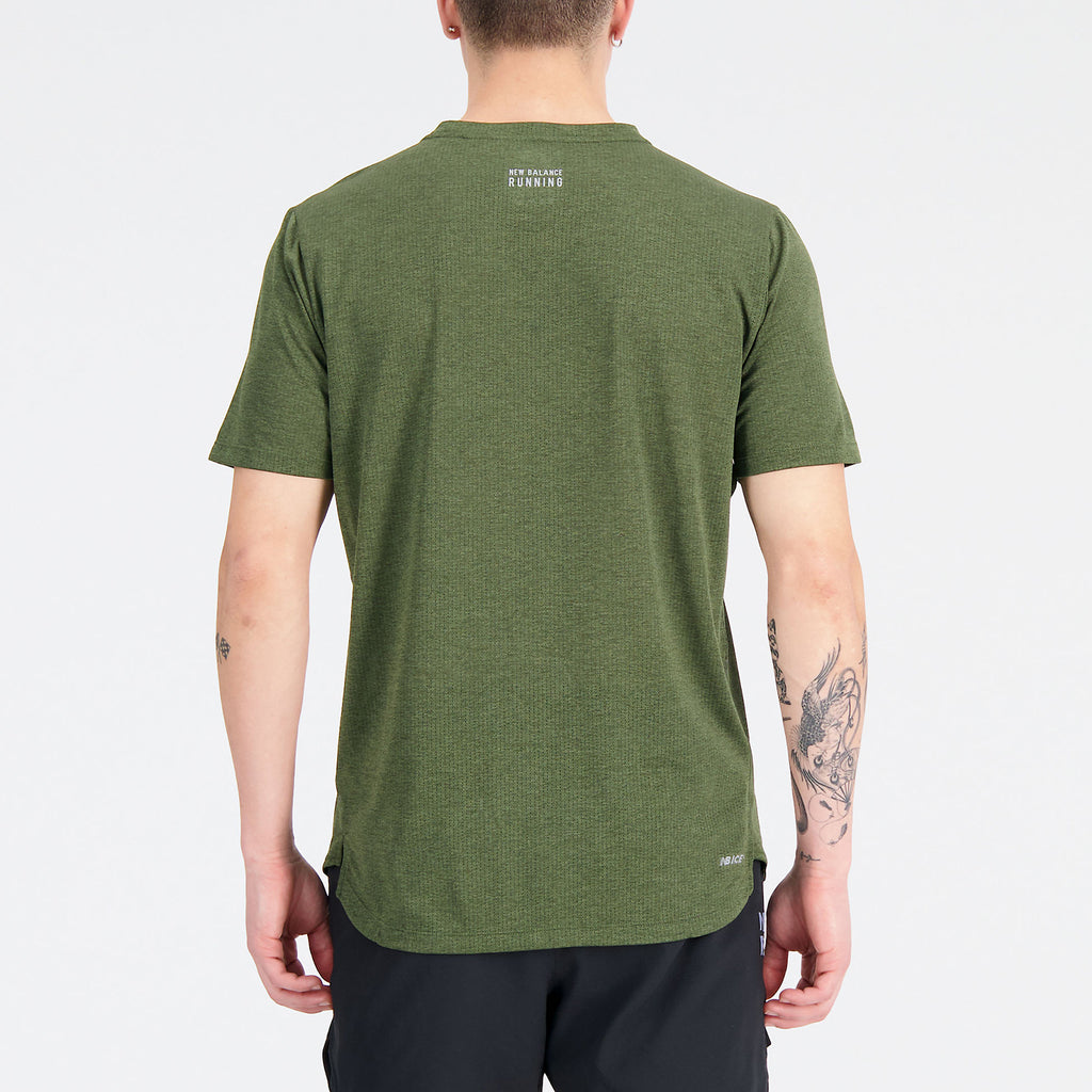 New Balance Impact Maglietta Kombu Heather