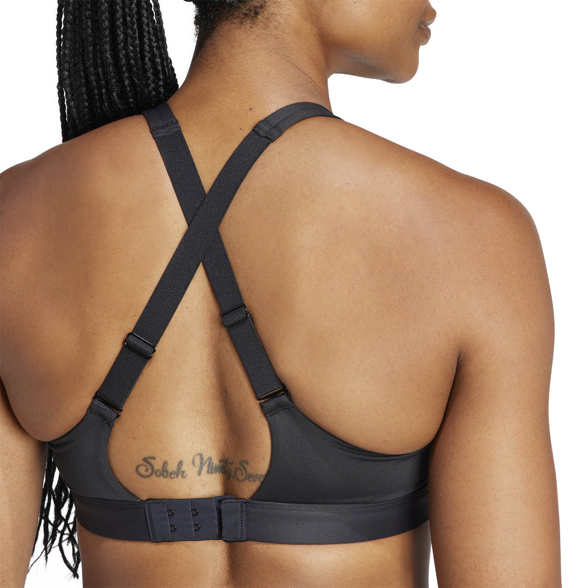 adidas Engineered 3Bar Reggiseno Sportivo Black