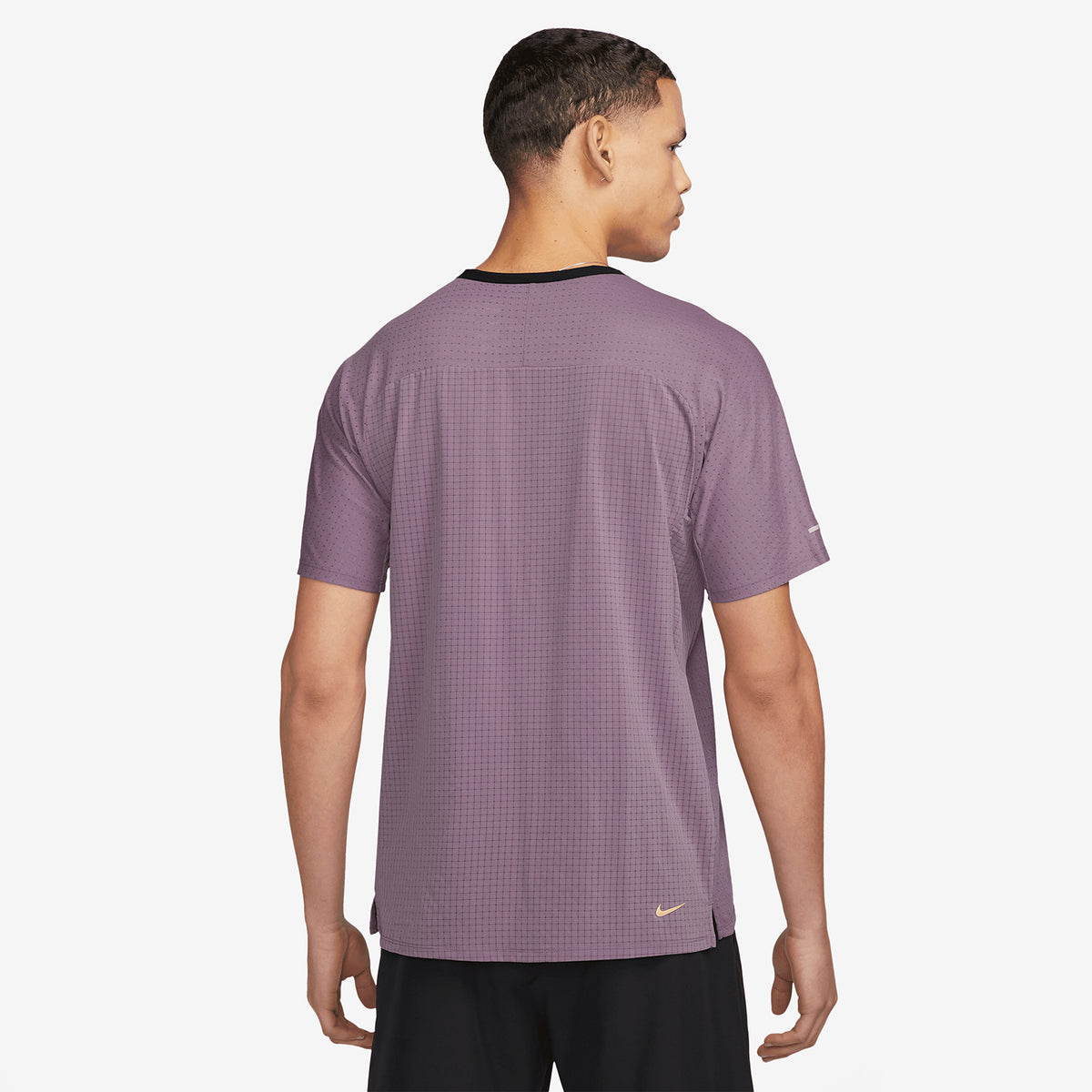 Nike Dri-FIT Solar Chase Maglietta Violet Dust/Melon Tint