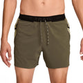 Nike Dri-FIT Second Sunrise 5in Pantaloncini Medium Olive/Neutral/Black