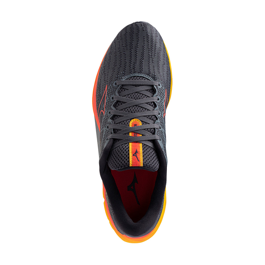 Mizuno Wave Rider 27 Turbulence/Cayenne/Citrus