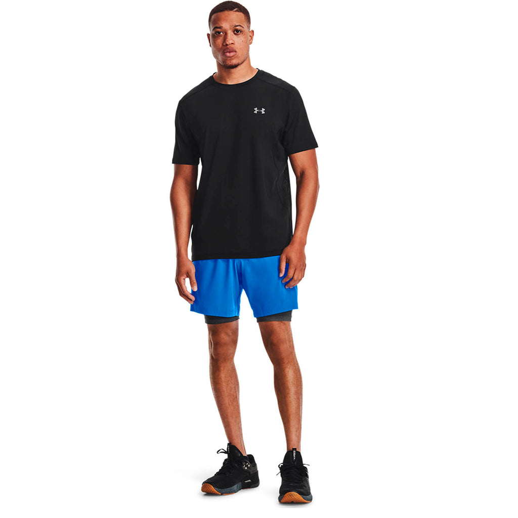 Under Armour HeatGear Calzamaglia Carbon Heather/Black