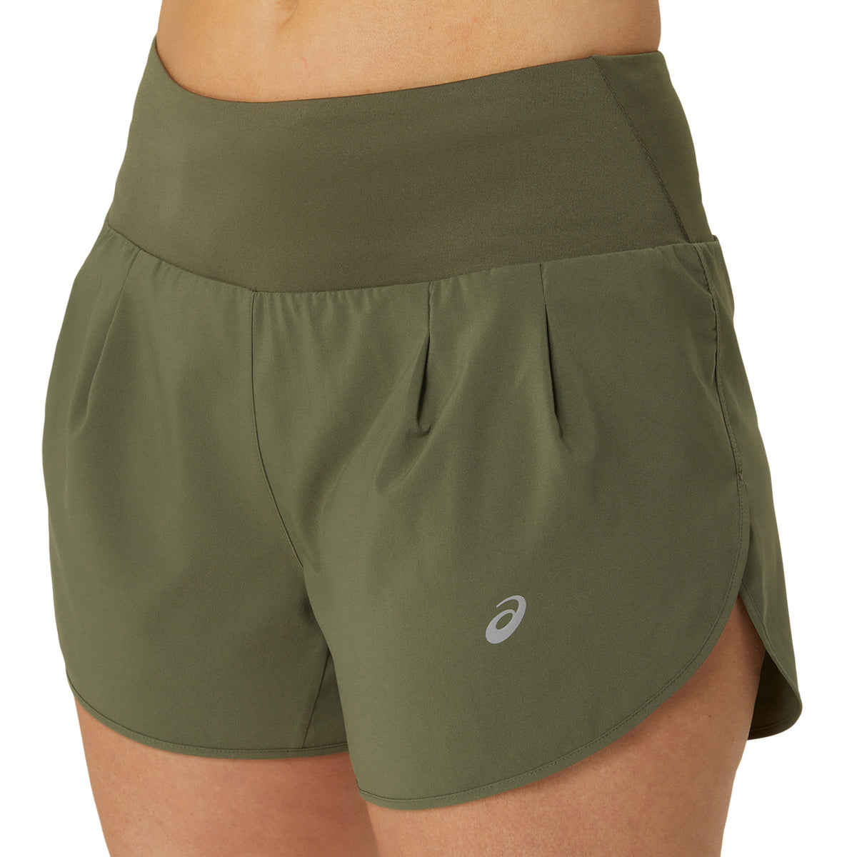 Asics Road 3.5in Pantaloncini Mantle Green