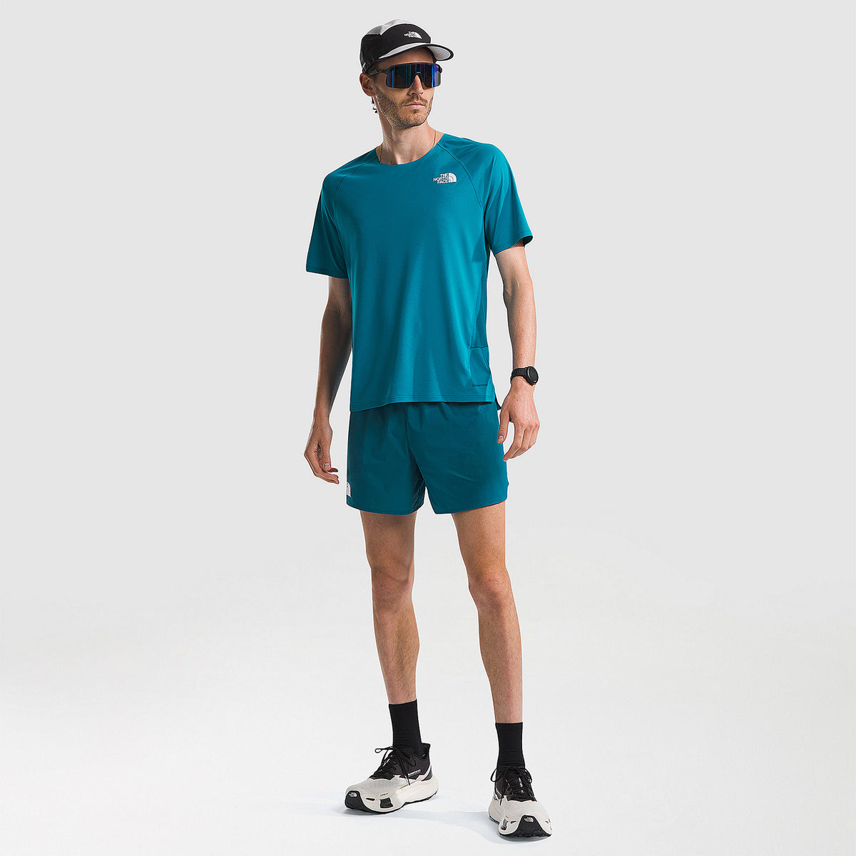 The North Face Summit High Maglietta Sapphire Slate/Blue Mos