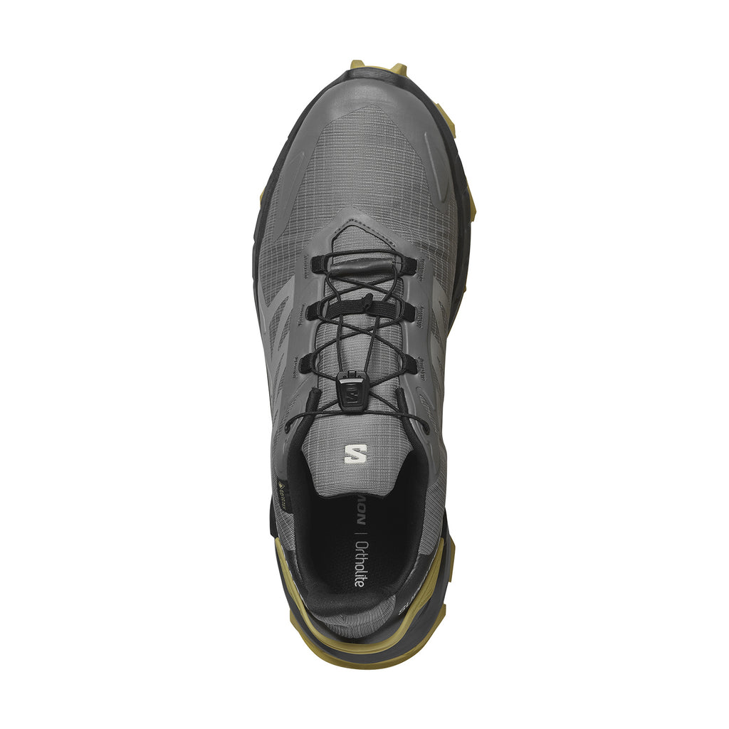 Salomon Supercross 4 GTX Pewter/Black/Cress Green